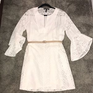 White lace BCBGMaxazria dress